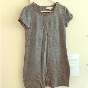 Loft grey dress.